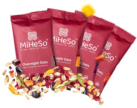 Oats for Weight Loss - Assorted Overnight Oats | MiHeSo