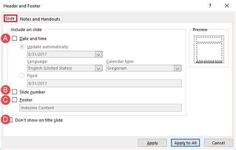 Adding Header in PowerPoint 的图像结果