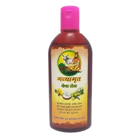 Gavyamrut Hair Oil also acts as a conditioner for hair.