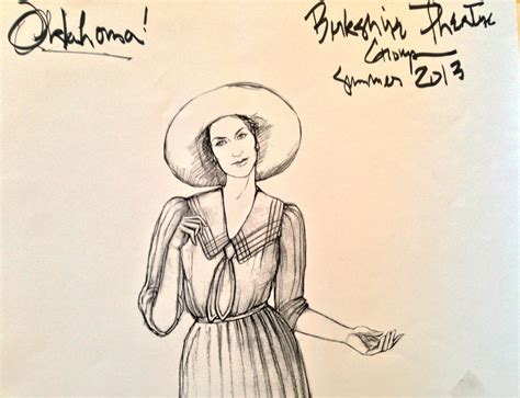 "Oklahoma" Ado Annie Costume Design By David Murin - Broadway Design ...