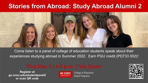 Stories from Abroad: Study Abroad Alumni 2 | College of Education