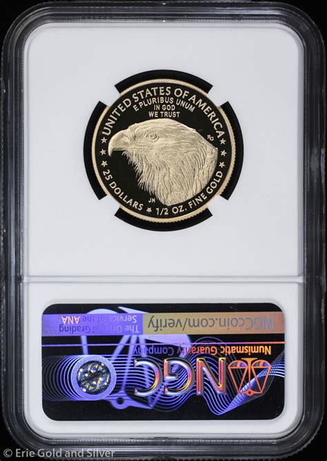 Erie Gold And Silver | 2023-W $25 Proof 1/2 oz American Gold Eagle NGC ...