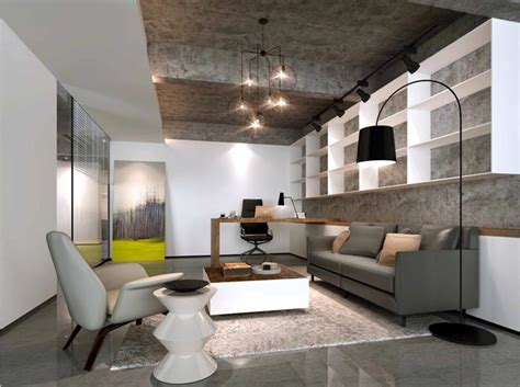 300平方loft风格办公室装修设计案例效果图_岚禾办公空间设计