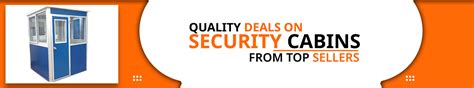 Buy Security Cabins from Top Manufacturers & Sellers - Prices ...