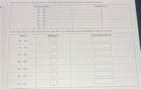 Frequency Distribution Class Boundaries 13 Class Math 的图像结果