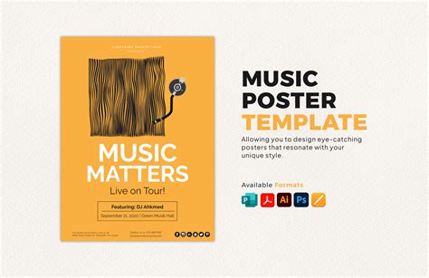 Adobe Illustrator Poster Template Adobe Illustrator Poster Print
