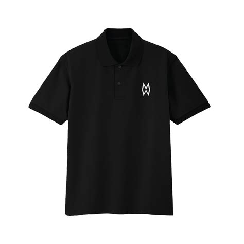 MW Black Golf Polo Shirt - Official Morgan Wallen Online Store