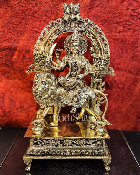 Pure Superfine Brass Handcrafted Goddess Durga Statue 26 inch ...