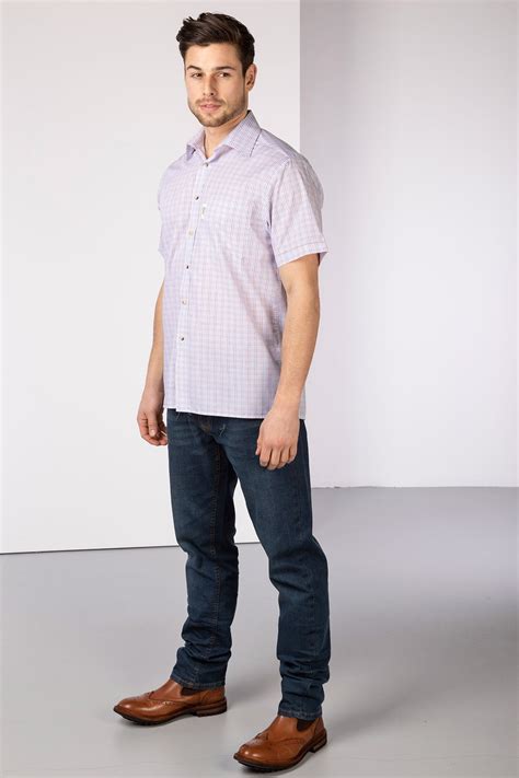 Mens Short Sleeved Shirts UK | Short Sleeved Shirts for Men | Rydale