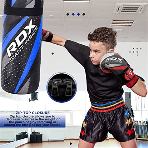 RDX Kids Punching Bag and Gloves for Training Boxing, Junior Filled ...