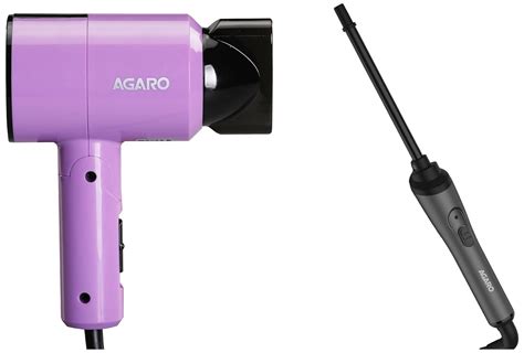 AGARO HC-8001 Chopstick Hair Curler with 10 mm Barrel & PTC Heating ...