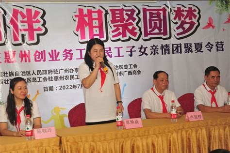 2022广西籍在惠州创业务工农民工子女夏令营活动举行_新浪广东_新浪网