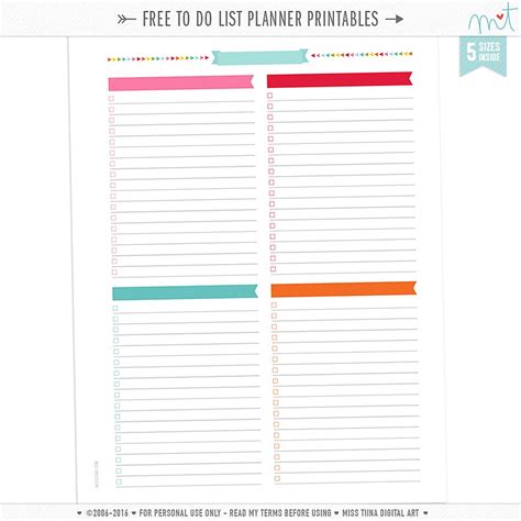 Planner Pages PDF Free 的图像结果