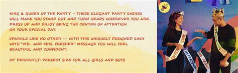 Buy Atpata Funky Freshers Party Sash for The Mr Fresher Miss Fresher ...