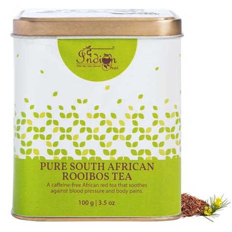The Indian Chai - South African Rooibos Tea 100g | Pure Herbal Infusion ...