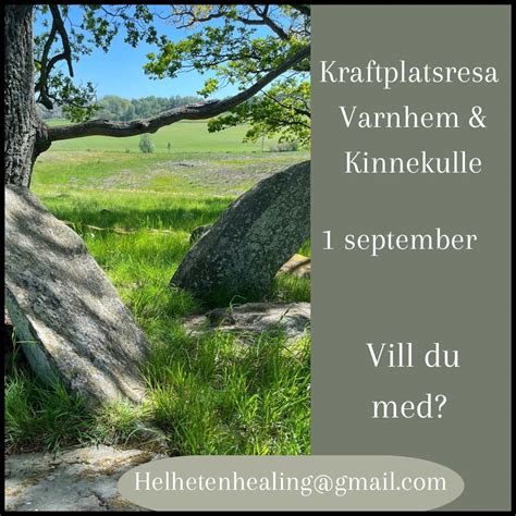 Kraftplatsresa Varnhem & Kinnekulle, Besslidstorp 1 54492 Hjo, 1 ...