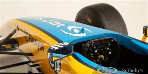 Sale a subasta el Renault R24 de Fernando Alonso: Este es su precio