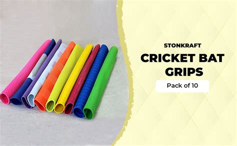 Buy StonKraft 10 Piece Cricket Bat Grips - Available in Multi Color ...