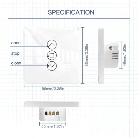 MOES Smart WiFi+RF Curtain Switch | Concept Kart