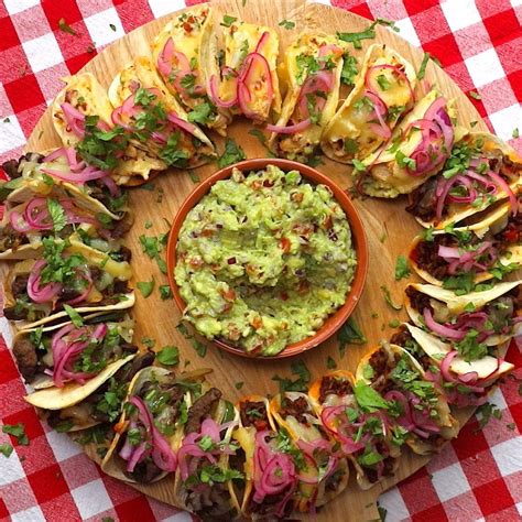 The Ultimate Mini-Taco Platter | Taco platter, Mini taco appetizer ...