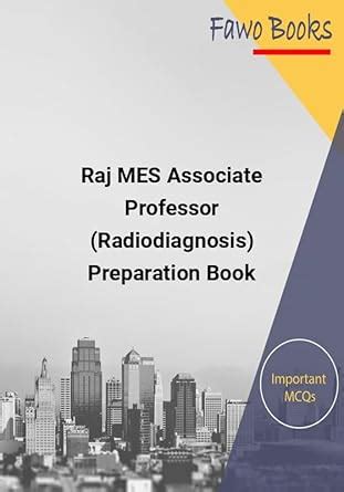 Buy Raj MES Associate Professor (Radiodiagnosis) Preparation Book ...