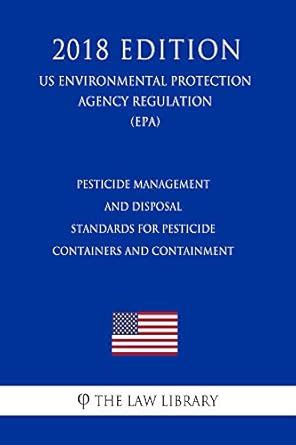 Pesticide Management and Disposal - Standards for Pesticide Containers ...