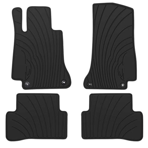 HD-Mart Auto Floor Mats Custom Fit for Mercedes-Benz C Class Sedan 2015 ...