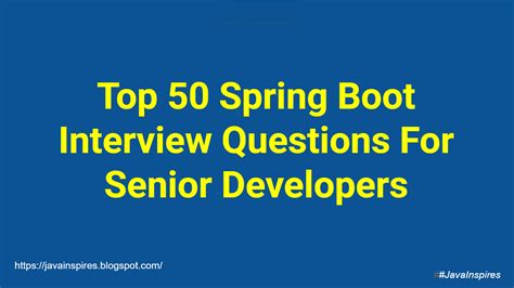 Image result for Spring Boot Interview Questions