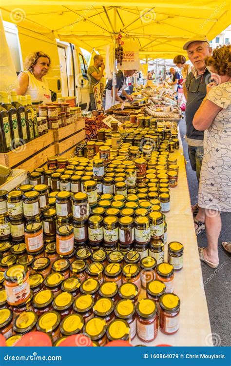 Market Scene in Ventimiglia Italy Editorial Stock Image - Image of ...