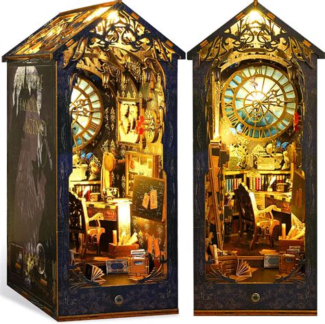 Quanquer DIY Book Nook Kit, 3D Wooden Miniature India | Ubuy
