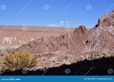 Atacama Desert Panorama Views Chile South America Stock Image - Image ...