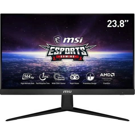 Jual LED Monitor Gaming MSI Optix G241 23.8 Inch 144Hz Full HD HDMI DP ...