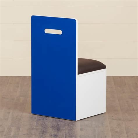 Buy Helios Oregin Kids Study Chair - White and Blue from Helios by Home ...