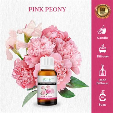 Jual Sicher Fragrance Oil - Pink Peony - 10ML - Jakarta Utara - Sicher ...