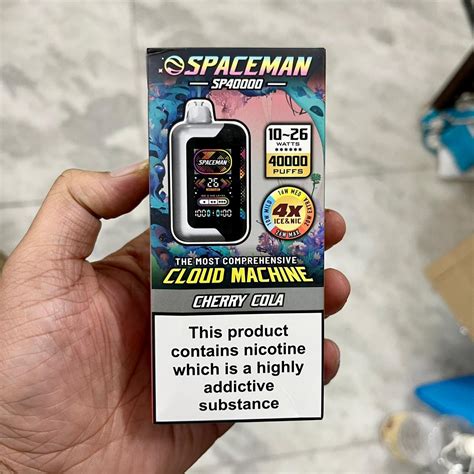 Spaceman Cloud Machine Adjustable Ice-Nic Vape - 40000 Puffs – vapevilla