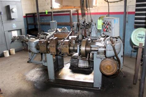 1967 NILSON MODEL #S3F WIRE BENDING FOUR SLIDE MACHINE . #1156822 in ...