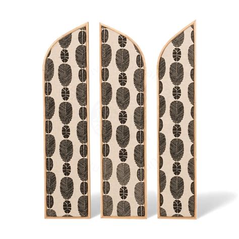 Meenakari - Wall decor, set of 3 | Alankaram