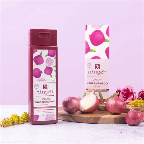Buy NINGEN ONION HAIR SHAMPOO SOYA AND THYME HELPS REDUCE HAIR FALL ...