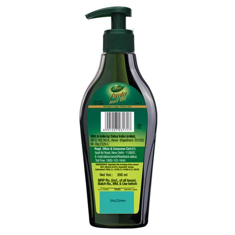 Buy Dabur Amla Hair Oil for Strong & Shiny Hair | Official e-Store ...