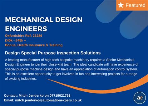 Mechanical Design Engineering Jobs - Mechanical Design Jobs