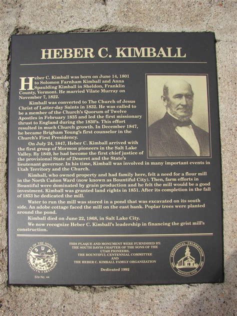 Heber C. Kimball | JacobBarlow.com