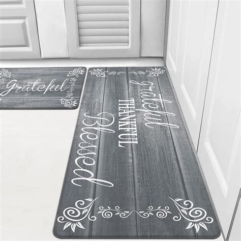 Amazon.com: TEMASH Kitchen Rug Anti Fatigue Mats for Kitchen Floor ...