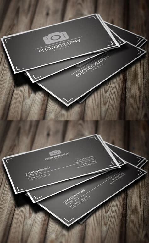 Unique Photography Business Cards 的图像结果