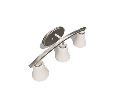 allen + roth Lyndsay 22.7-in 3-Light Satin Nickel Modern/Contemporary ...