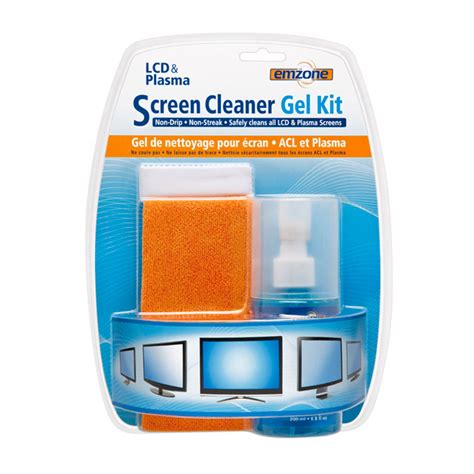 LED, LCD & Plasma Screen Cleaner Gel Kit - 47078 - Emzone