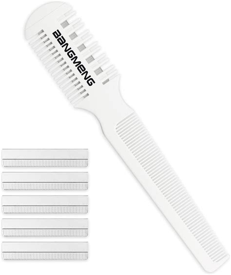 Amazon.com: 3 Pieces Razor Comb with 10 Pieces Thinning Scissors ...