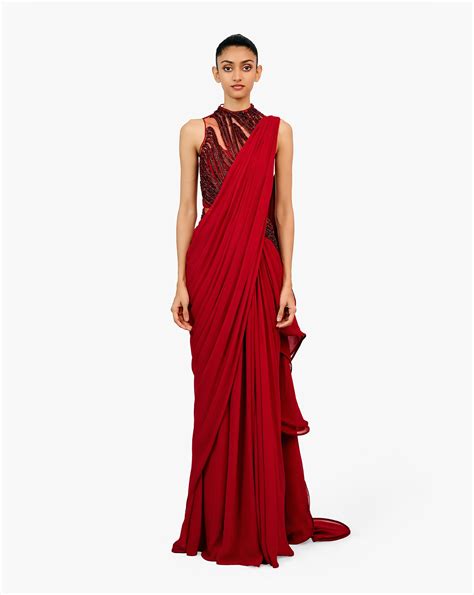 The Orion Saree Gown – Gaurav Gupta Official
