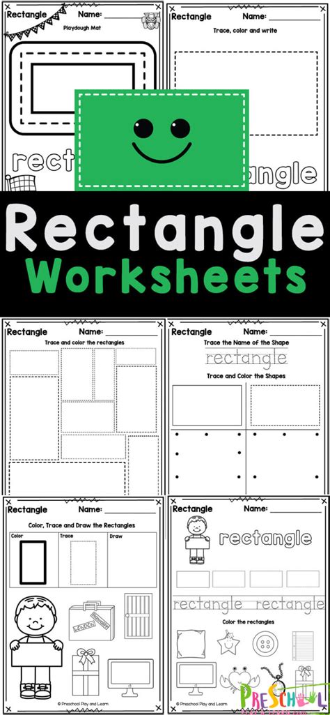 Image result for Rectangle Worksheet