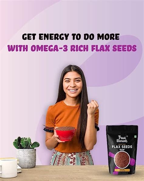 Buy Raw Flax Seeds - Fiber Rich Flax Seeds | True Elements