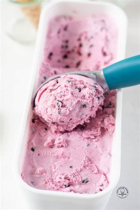 Huckleberry Ice Cream - Ice Cream From Scratch